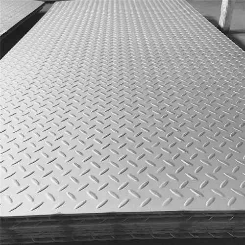 Checker Plate Low Carbon Mild Steel Chequered Plate for Anti-Slip Usage Ms Chequered Plate