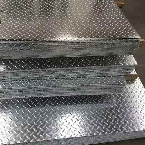 Galvanized Steel/Carbon Steel Sheet Plate 1.5-100mm Mild Steel Chequered Plate Ms Checker Plate Checkered Steel Plate