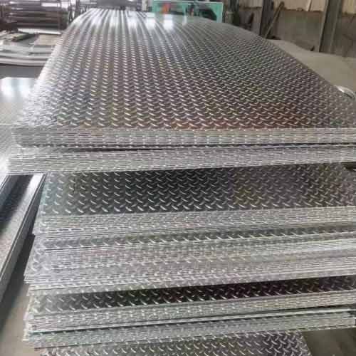 Steel Chequered Plate - Heavy-Duty for Industrial Flooring